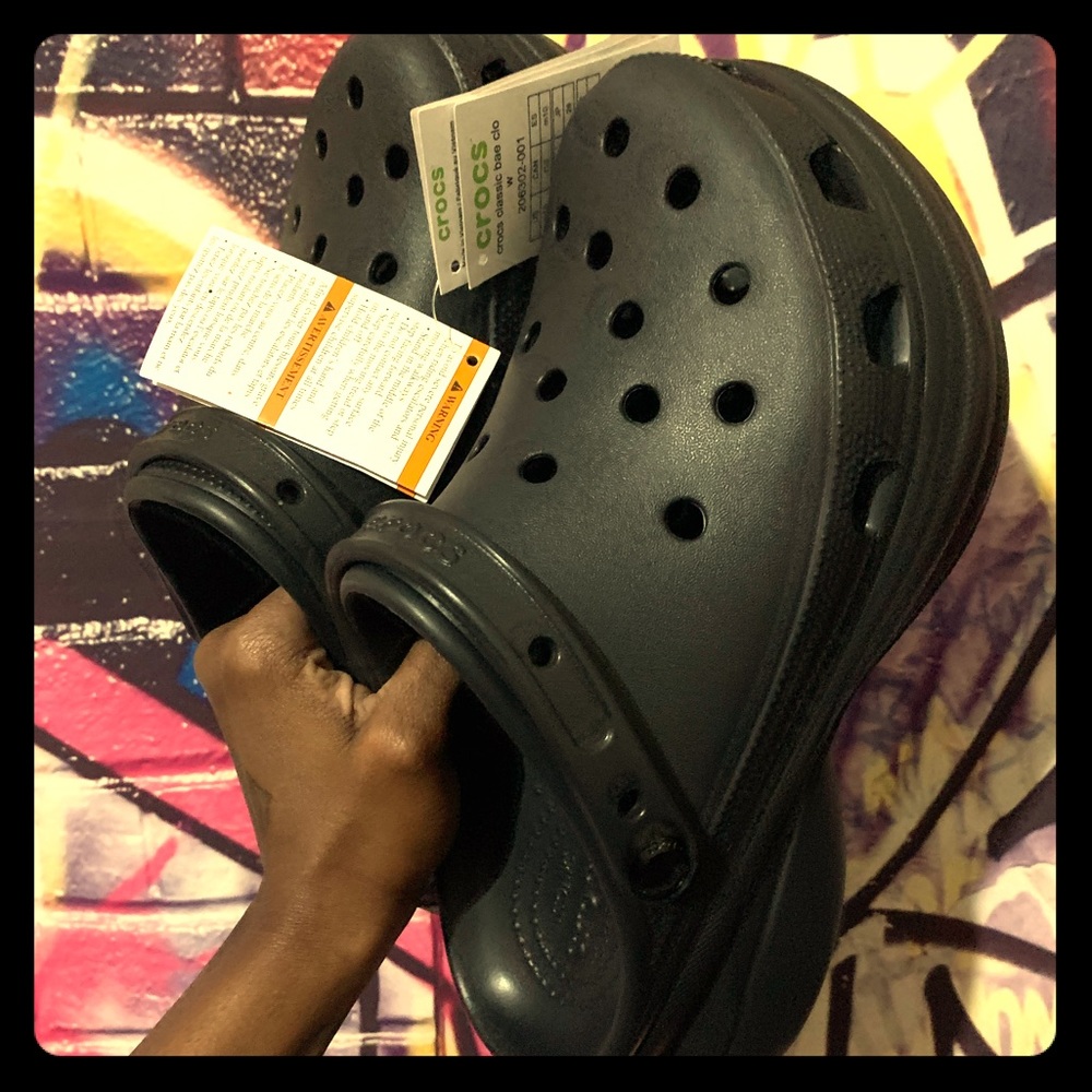 Bae Crocs Black Size 10